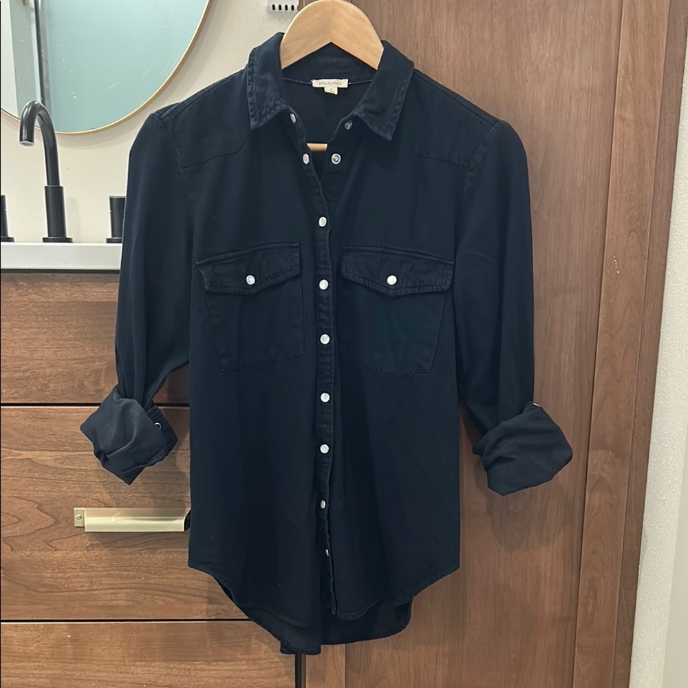 The Dannie Classic Denim Shirt by Pilcro Size S
